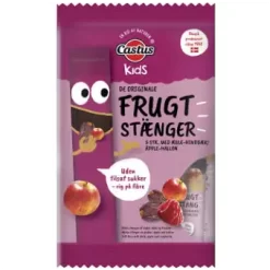 Castus Fruktstång Äpple & Hallon 5-p