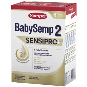 Semper Tillskottsnäring BabySemp SensiPro 2 Från 6 Mån 700g 3 Semper Tillskottsnäring BabySemp SensiPro 2 Från 6 Mån 700g
