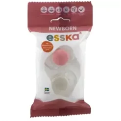 Esska Napp Newborn Silikon 2-p