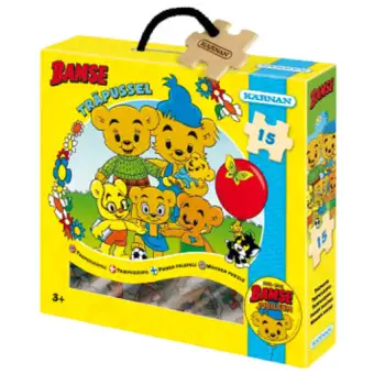Kärnan Pussel Bamse 15 Bitar 3 Kärnan Pussel Bamse 15 Bitar