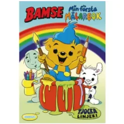 Kärnan Bamse Min Första Målarbok