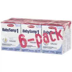 Semper Modersmjölksersättning BabySemp 1 6-p 200ml