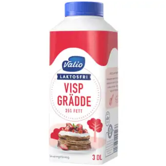 Valio Vispgrädde Laktosfri 35% 3dl 3 Valio Vispgrädde Laktosfri 35% 3dl