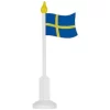 Svensk Bordsfalgga Träflagga 23cm -Felix Store 340x340 1126
