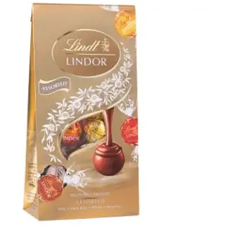 Lindt Chokladpralin Lindor Bag Assorted 137g 3 Lindt Chokladpralin Lindor Bag Assorted 137g