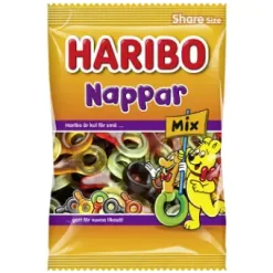 Haribo Godis Nappar Mix 375g