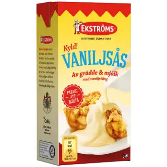 Ekströms Vaniljsås Kyld 3 Ekströms Vaniljsås Kyld
