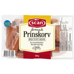 Scan Prinskorv Med Skinn