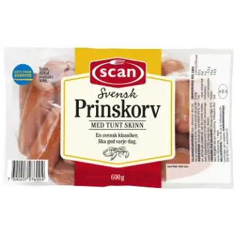 Scan Prinskorv Med Skinn 3 Scan Prinskorv Med Skinn
