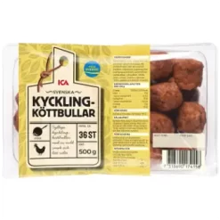 ICA Kycklingköttbullar
