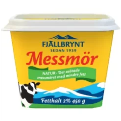 Fjällbrynt Messmör Natur