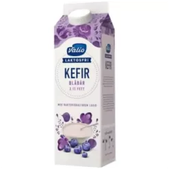 Valio Kefir Blåbär Laktosfri 1kg Valio Eila