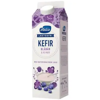 Valio Kefir Blåbär Laktosfri 1kg Valio Eila 3 Valio Kefir Blåbär Laktosfri 1kg Valio Eila
