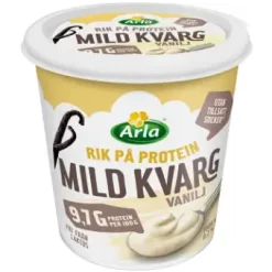 Arla Mild Kvarg Vanilj 0,2% 1000g