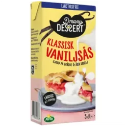 Dreamy Dessert Klassisk Vaniljsås Laktosfri 500ml