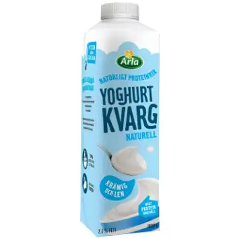 Arla Yoghurtkvarg Naturell 3 Arla Yoghurtkvarg Naturell