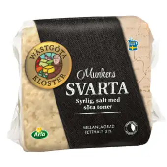 Wästgöta Kloster Munkens Svarta Mellan 31% Ca 800g 3 Wästgöta Kloster Munkens Svarta Mellan 31% Ca 800g