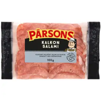 Pärsons Kalkonsalami 100g 3 Pärsons Kalkonsalami 100g