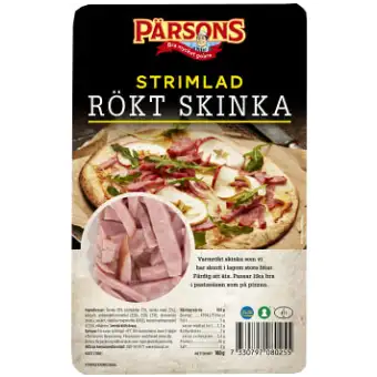 Pärsons Skinka Rökt Strimlad 3 Pärsons Skinka Rökt Strimlad