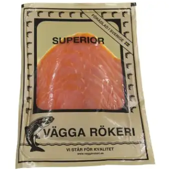 Vägga Rökeri Kallrökt Lax Skivad 3 Vägga Rökeri Kallrökt Lax Skivad