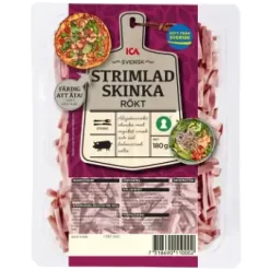ICA Skinka Strimlad Rökt