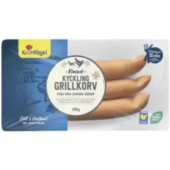 Kronfågel Grillkorv Kyckling Klassisk 300g