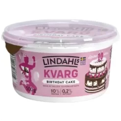 Lindahls Kvarg Birthday Cake 500g