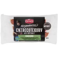 Scan Entrecotekorv Chimichurri 80% Kötthalt 180g