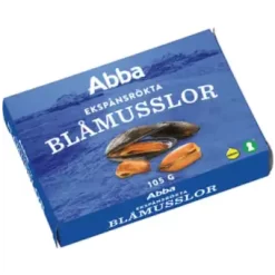 ABBA Rökta Musslor 105g