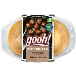 Gooh Köttbullar Med Potatismos