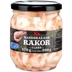 ICA Räkor Handskalade I Lake 280g ICA