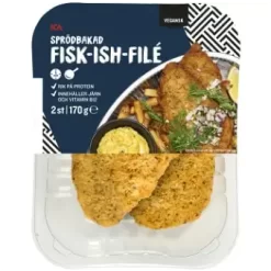 ICA Fisk-ish-filé Sprödbakad 170g