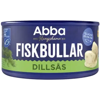 Abba Fiskbullar Dillsås 3 Abba Fiskbullar Dillsås