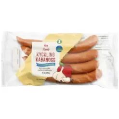 ICA Kycklingkorv Kabanoss