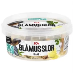 ICA Blåmusslor I Lake 170g