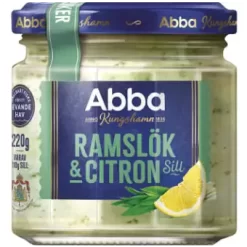 Abba Ramslök & Citronsill 220g