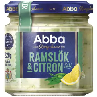 Abba Ramslök & Citronsill 220g 3 Abba Ramslök & Citronsill 220g