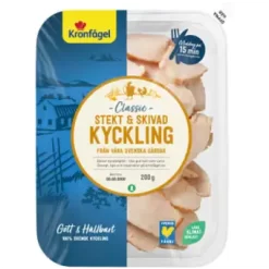 KRONFåGEL Minut Kyckling Stekt&Skivad Classic 200g
