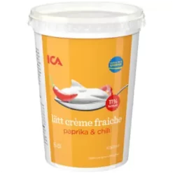 ICA Crème Fraiche Lätt Paprika & Chili 11% 500ml
