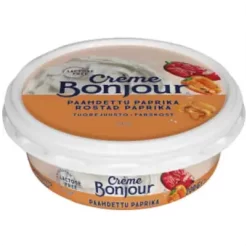 Creme Bonjour Färskost Rostad Paprika Laktosfri 200g