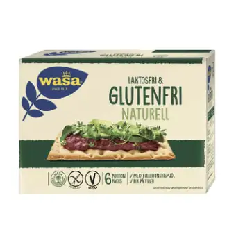 Wasa Glutenfritt Knäckebröd 3 Wasa Glutenfritt Knäckebröd