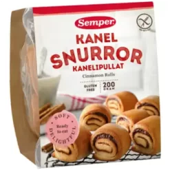 SEMPER Kanelsnurror Glutenfritt 200g Semper