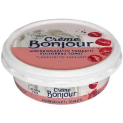 Creme Bonjour Färskost Soltorkad Tomat Laktosfri 200g