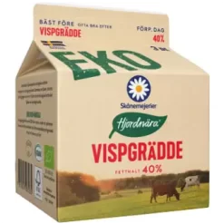 Skåne Hjordnära Vispgrädde Eko