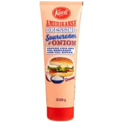 Kavli Amerikansk Dressing Sourcream&Onion 230g