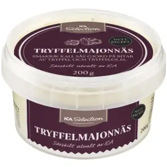 ICA-SELECTION Tryffelmajonnäs 200g 3 ICA-SELECTION Tryffelmajonnäs 200g