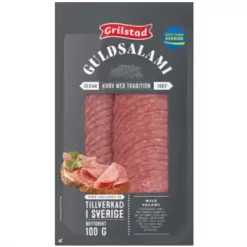 GRILSTAD Guldsalami Skivad 100g