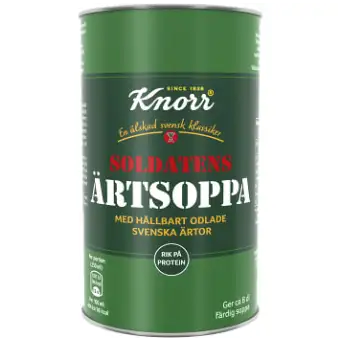 Knorr Soldatens ärtsoppa 3 Knorr Soldatens ärtsoppa