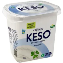 KESO® Cottage Cheese Crushed 4,3% 500g