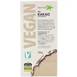 Greenstar Vegan Vit Choklad